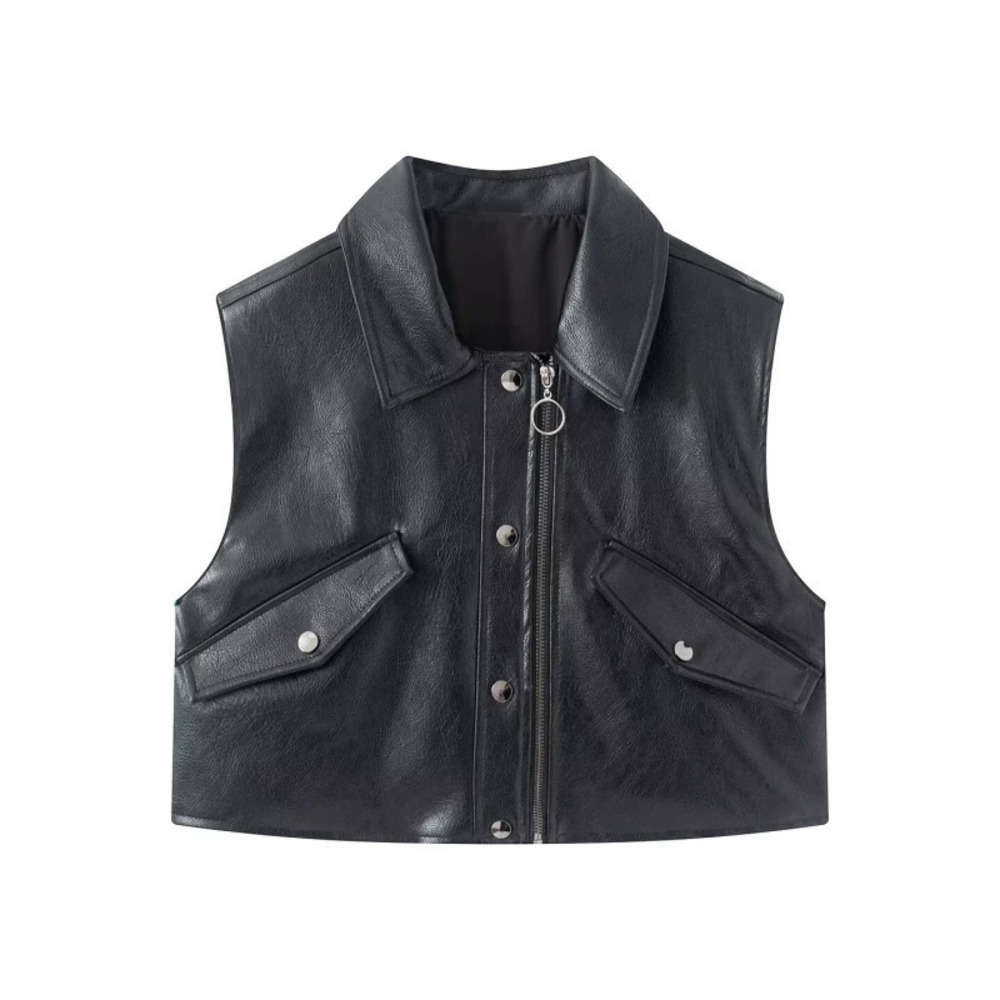 ZARA Best Selling Stylish Simple Vest Jacket Top